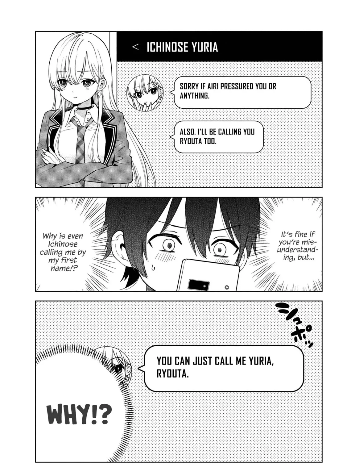 When the Introverted Me Got Surrounded by S-Tier Beauties After a Seat Change, a Secret Relationship Began Chapter 5 page 53 - 