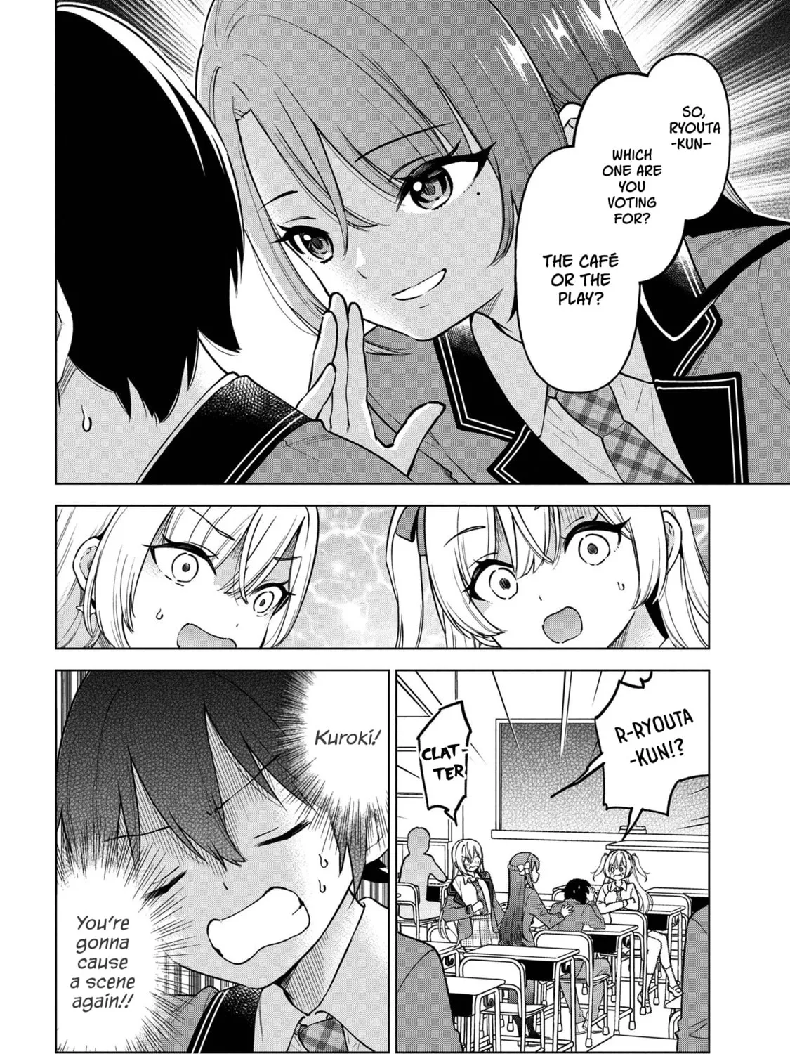 When the Introverted Me Got Surrounded by S-Tier Beauties After a Seat Change, a Secret Relationship Began Chapter 7 page 45 - 