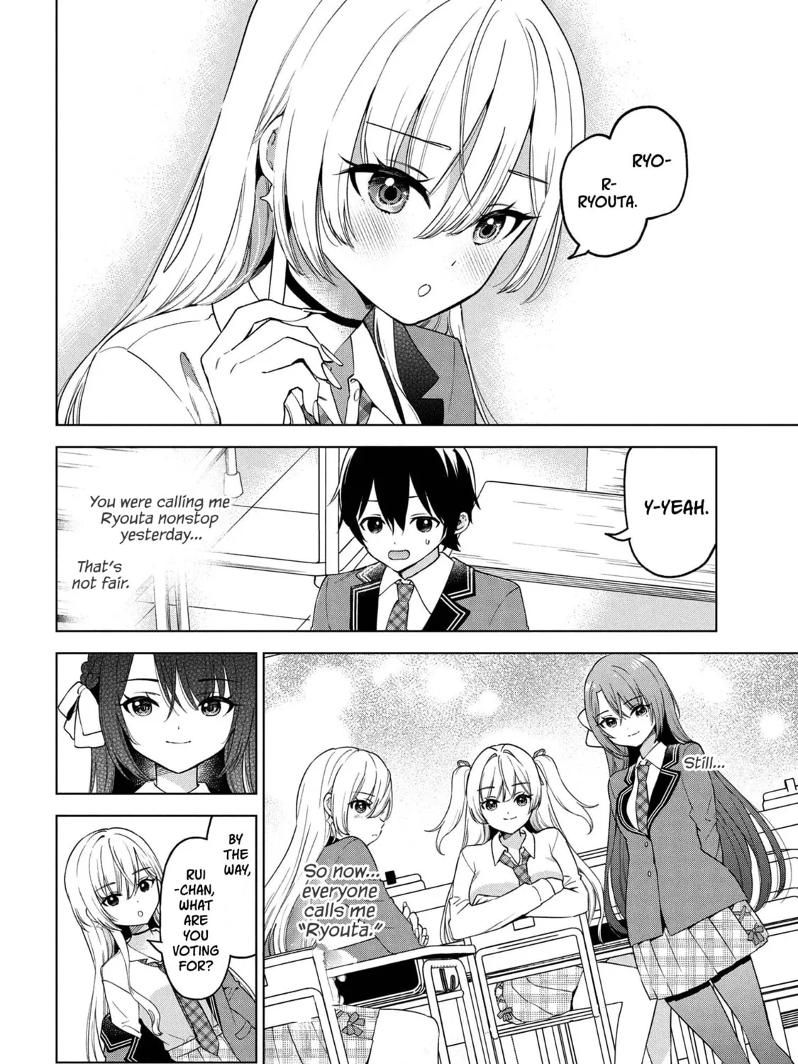 When the Introverted Me Got Surrounded by S-Tier Beauties After a Seat Change, a Secret Relationship Began Chapter 7 page 49 - 