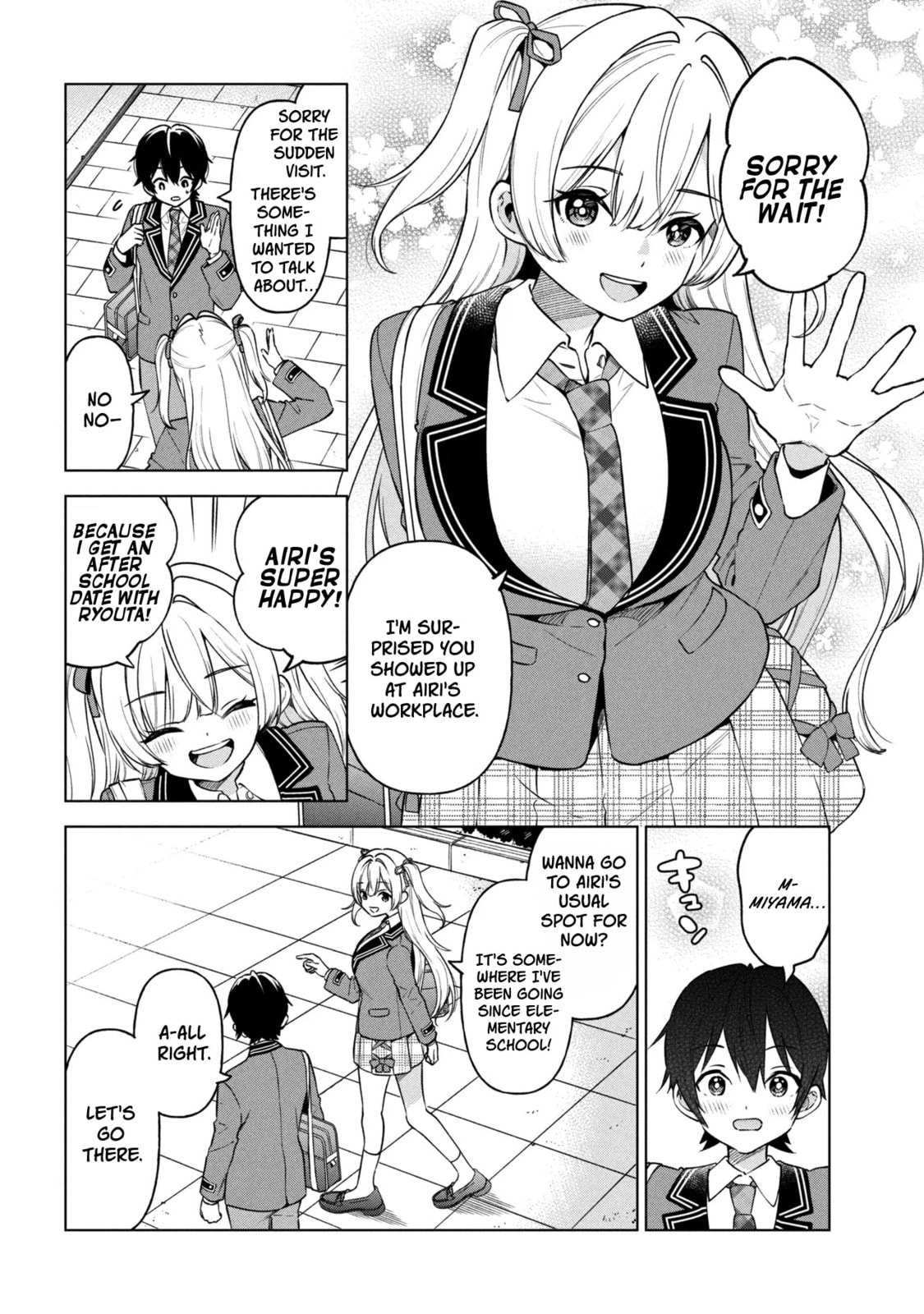 When the Introverted Me Got Surrounded by S-Tier Beauties After a Seat Change, a Secret Relationship Began Chapter 8 page 12 - 