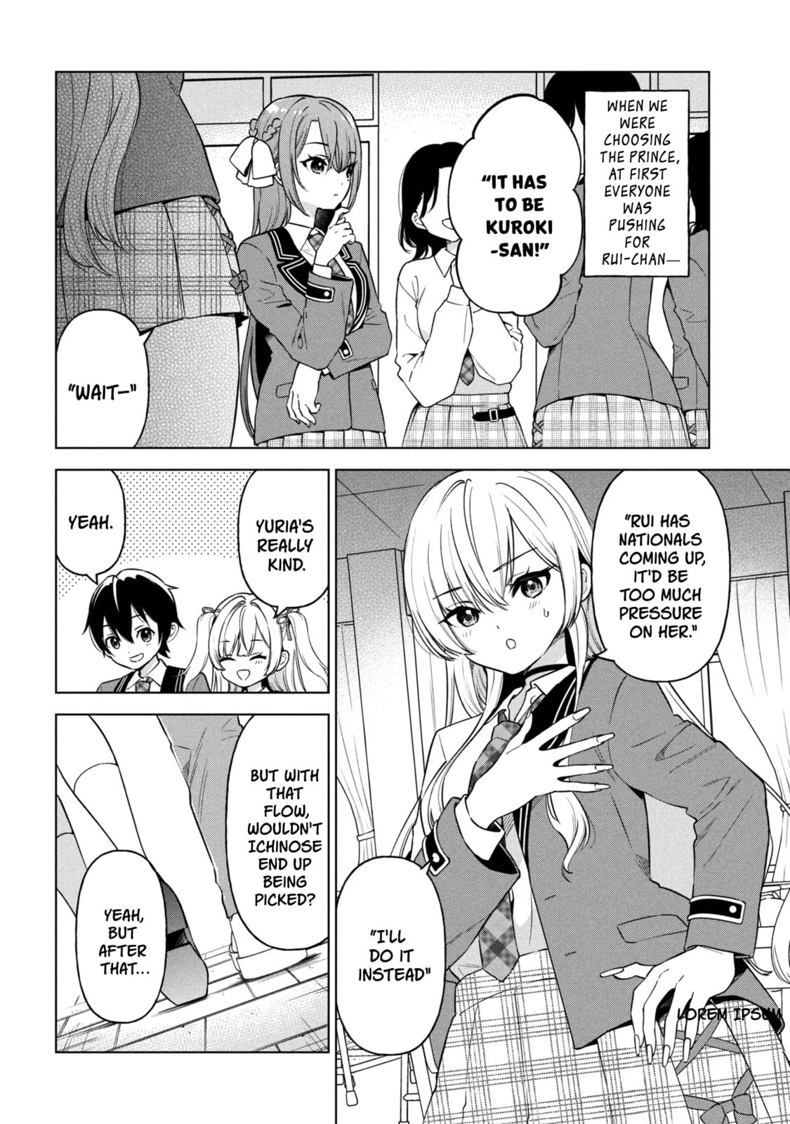 When the Introverted Me Got Surrounded by S-Tier Beauties After a Seat Change, a Secret Relationship Began Chapter 8 page 14 - 
