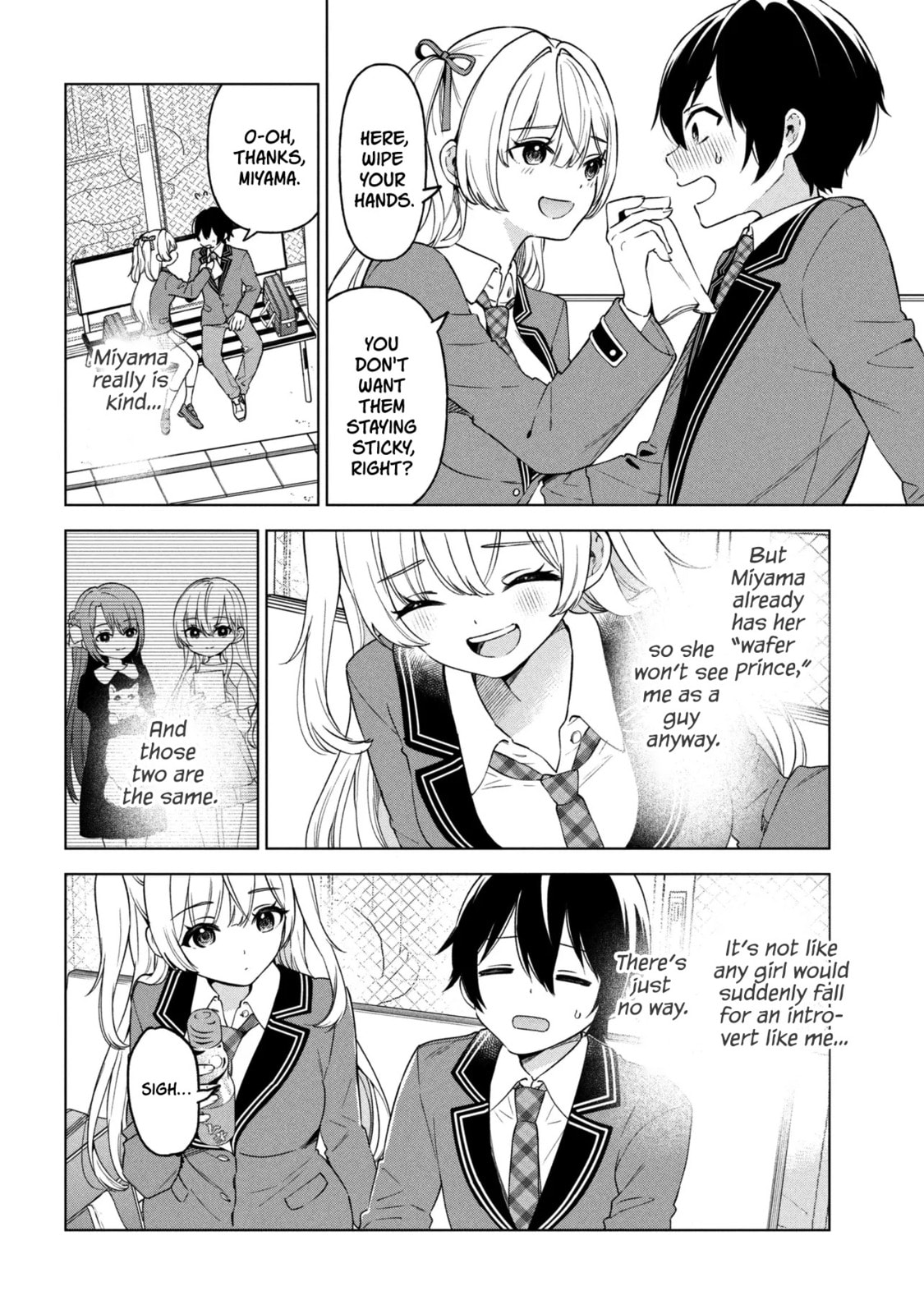 When the Introverted Me Got Surrounded by S-Tier Beauties After a Seat Change, a Secret Relationship Began Chapter 8 page 24 - 
