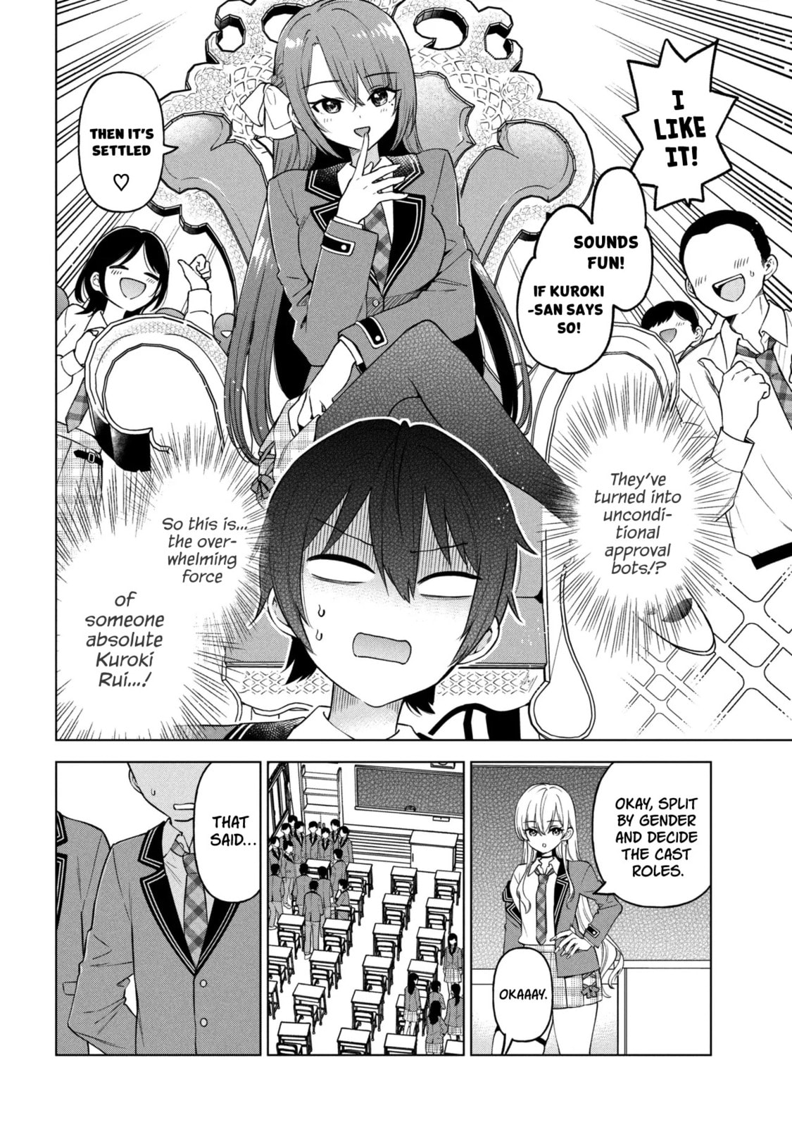 When the Introverted Me Got Surrounded by S-Tier Beauties After a Seat Change, a Secret Relationship Began Chapter 8 page 4 - 