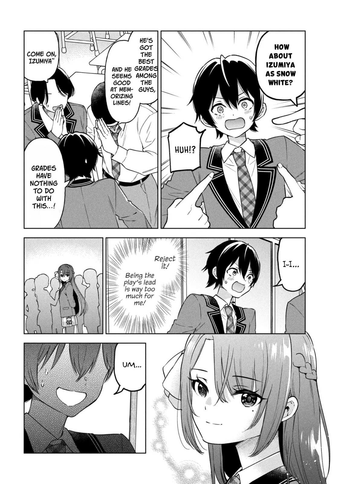 When the Introverted Me Got Surrounded by S-Tier Beauties After a Seat Change, a Secret Relationship Began Chapter 8 page 6 - 