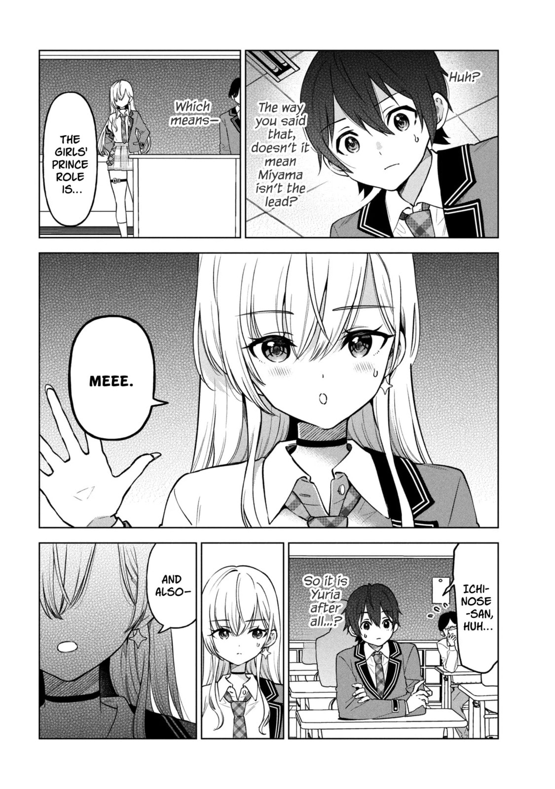 When the Introverted Me Got Surrounded by S-Tier Beauties After a Seat Change, a Secret Relationship Began Chapter 8 page 8 - 