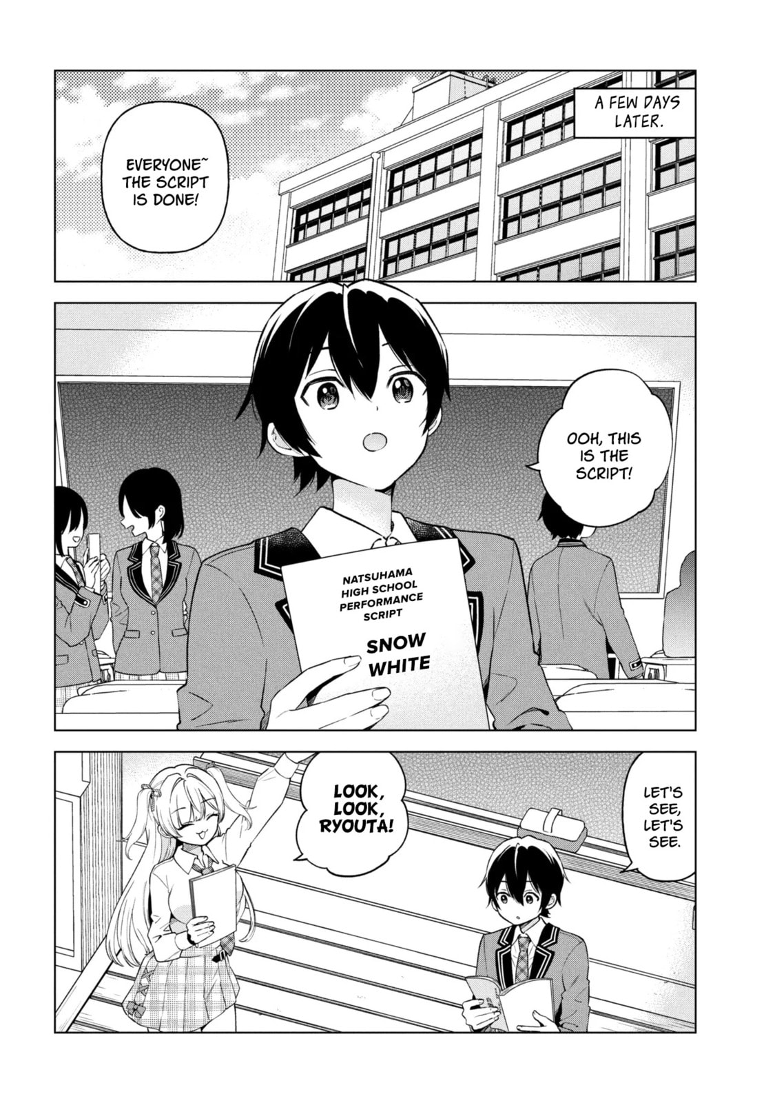 When the Introverted Me Got Surrounded by S-Tier Beauties After a Seat Change, a Secret Relationship Began Chapter 9 page 14 - 