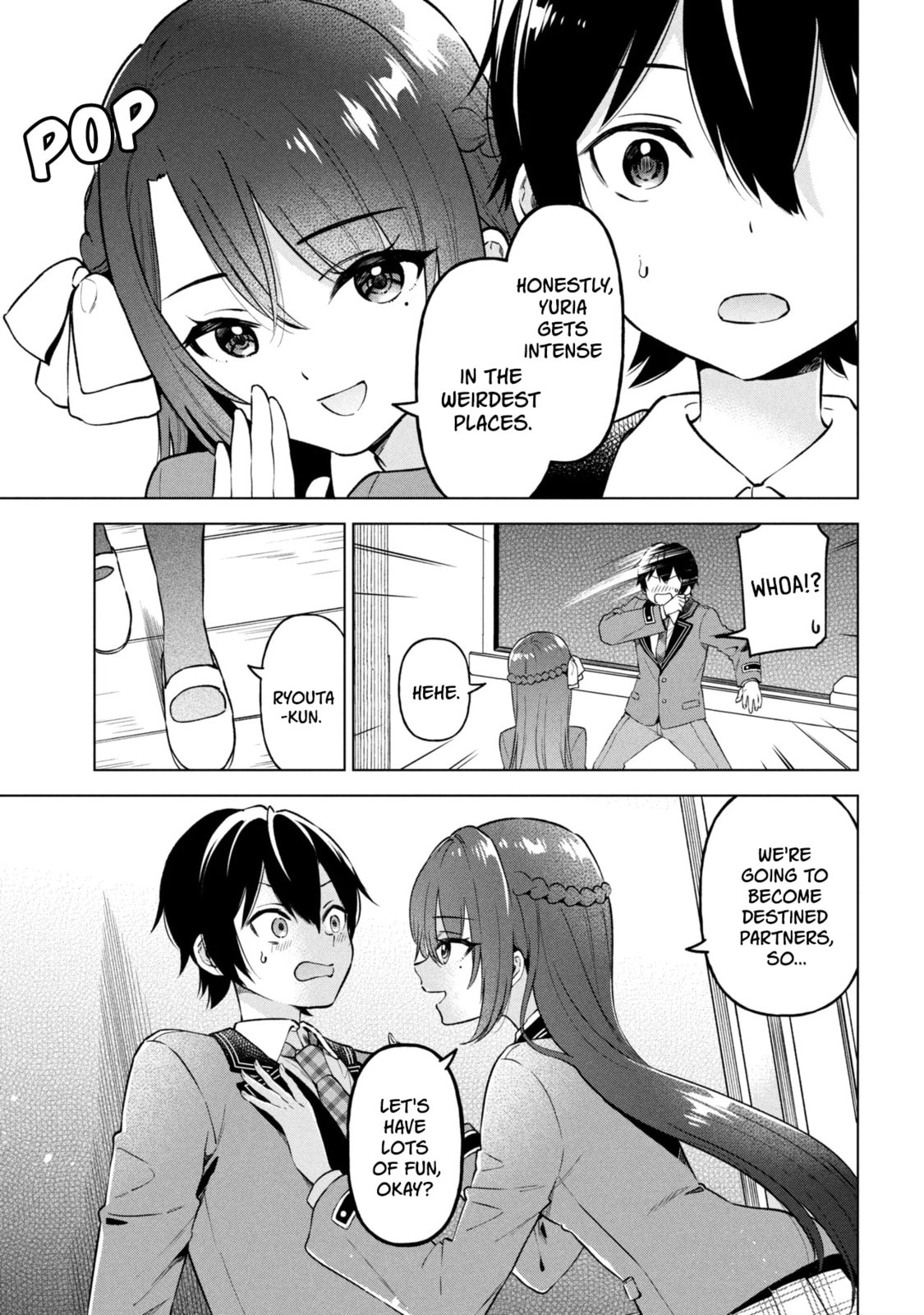 When the Introverted Me Got Surrounded by S-Tier Beauties After a Seat Change, a Secret Relationship Began Chapter 9 page 19 - 