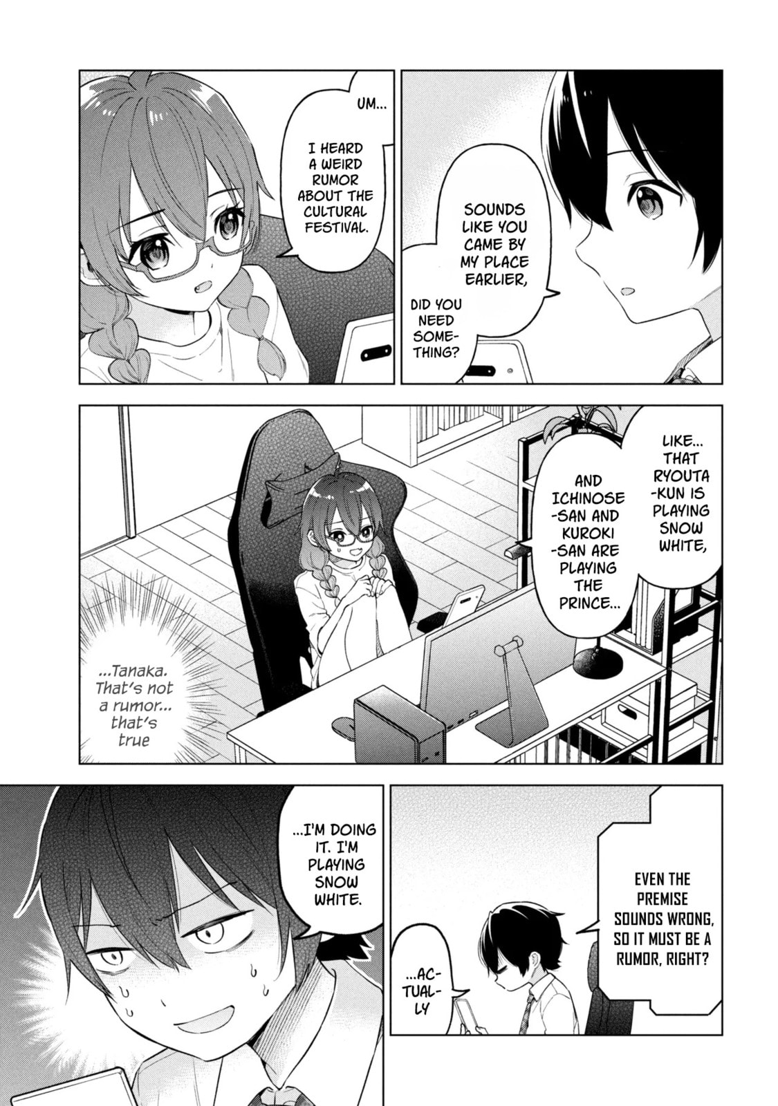 When the Introverted Me Got Surrounded by S-Tier Beauties After a Seat Change, a Secret Relationship Began Chapter 9 page 3 - 