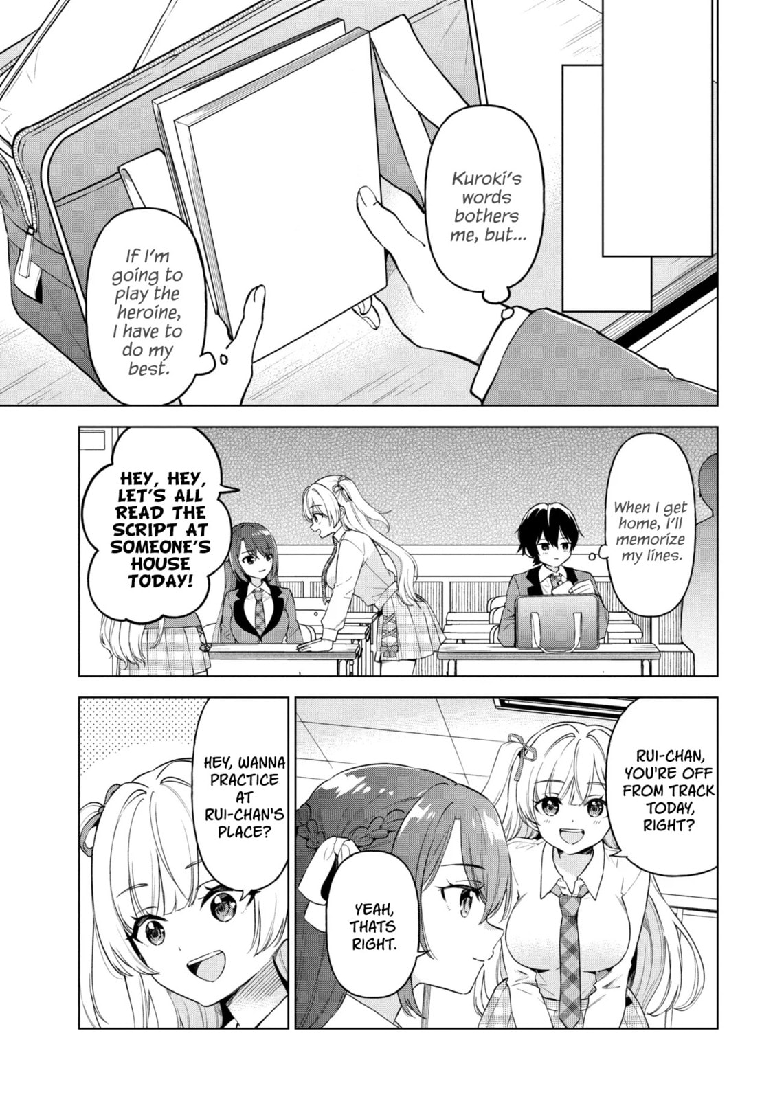 When the Introverted Me Got Surrounded by S-Tier Beauties After a Seat Change, a Secret Relationship Began Chapter 9 page 21 - 