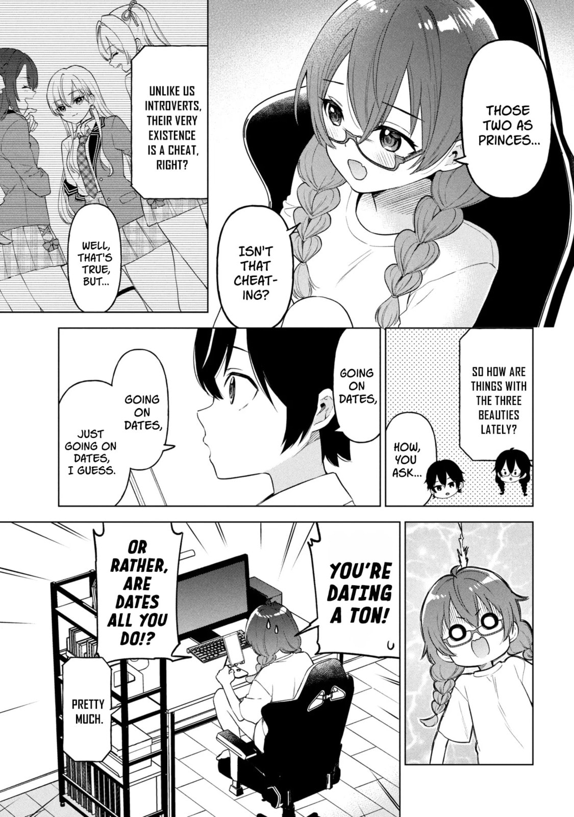 When the Introverted Me Got Surrounded by S-Tier Beauties After a Seat Change, a Secret Relationship Began Chapter 9 page 7 - 