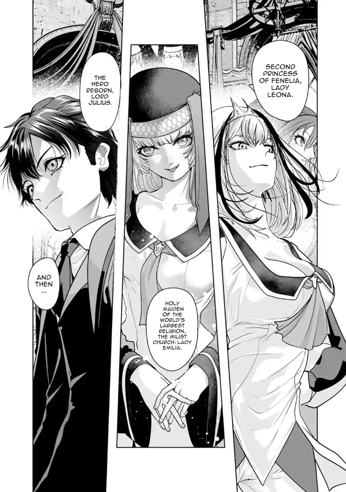 When the Villainous Noble Embraced His Role and Broke the Doom Flags with “Power,” He Unexpectedly Became a Hero to the Heroines Chapter 3.1 page 4 - 