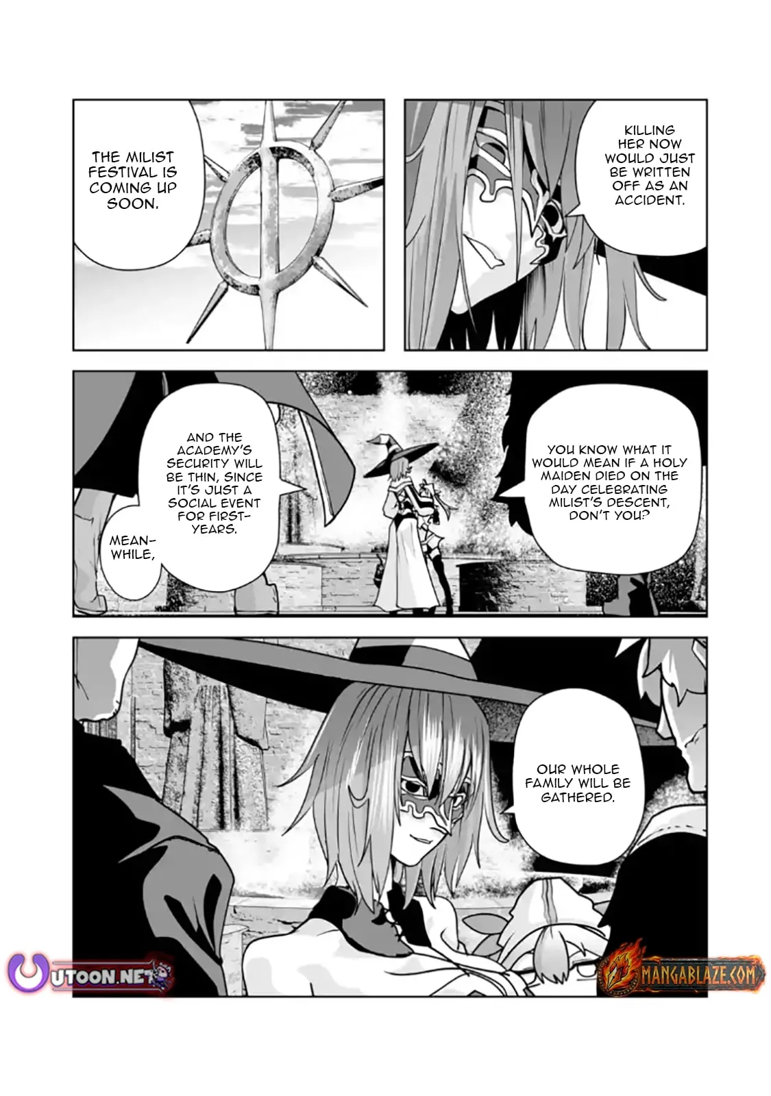 When the Villainous Noble Embraced His Role and Broke the Doom Flags with “Power,” He Unexpectedly Became a Hero to the Heroines Chapter 3.4 page 1 - 