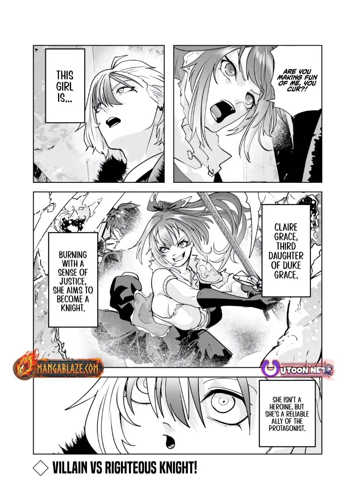 When the Villainous Noble Embraced His Role and Broke the Doom Flags with “Power,” He Unexpectedly Became a Hero to the Heroines Chapter 4 page 2 - 