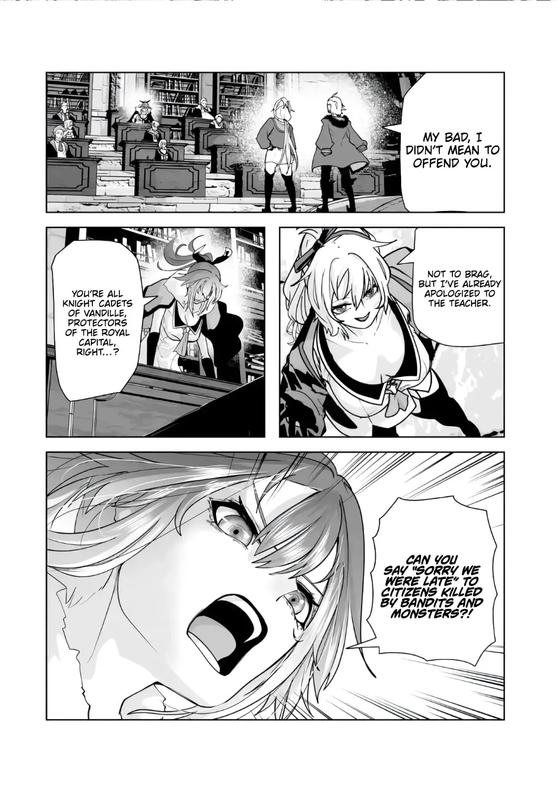When the Villainous Noble Embraced His Role and Broke the Doom Flags with “Power,” He Unexpectedly Became a Hero to the Heroines Chapter 4 page 4 - 
