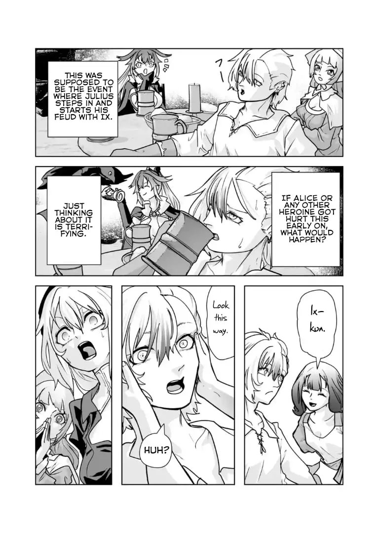When the Villainous Noble Embraced His Role and Broke the Doom Flags with “Power,” He Unexpectedly Became a Hero to the Heroines Chapter 5.4 page 4 - 