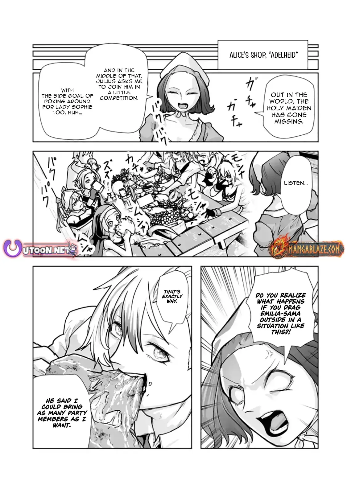 When the Villainous Noble Embraced His Role and Broke the Doom Flags with “Power,” He Unexpectedly Became a Hero to the Heroines Chapter 8.2 page 1 - 