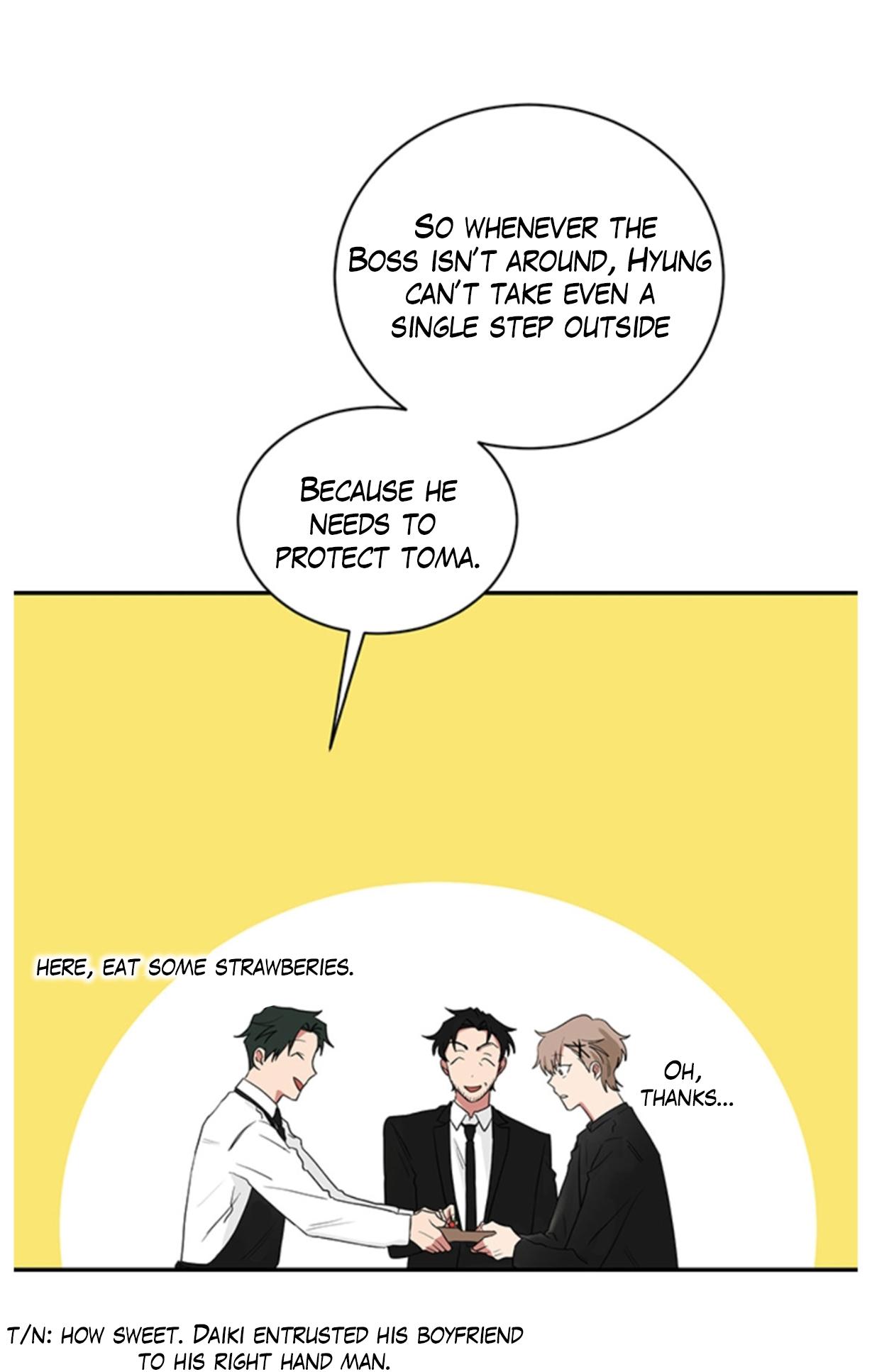 When The Yakuza Falls In Love Chapter 29.2 page 56 - 