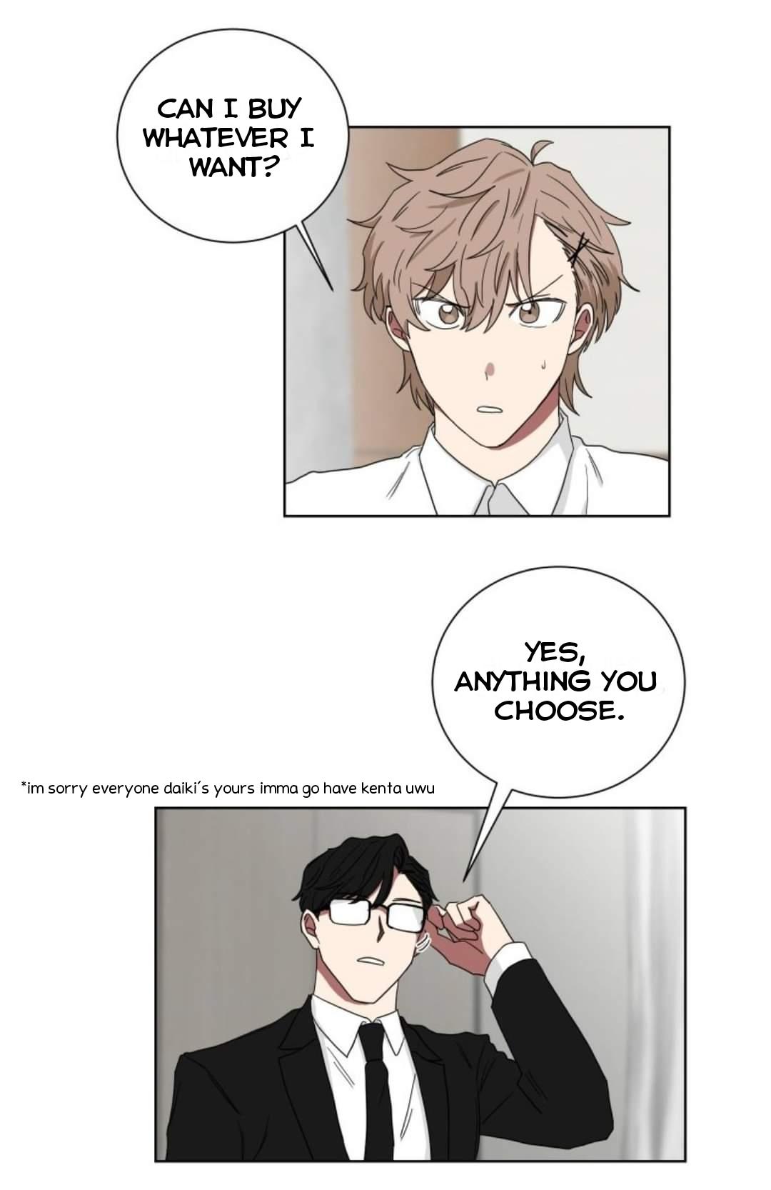 When The Yakuza Falls In Love Chapter 7.2 page 33 - 