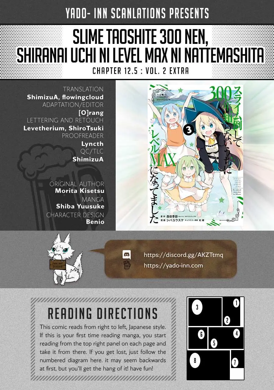 While Killing Slimes for 300 Years, I Became the MAX Level Unknowingly Chapter 12.5 page 1 - 
