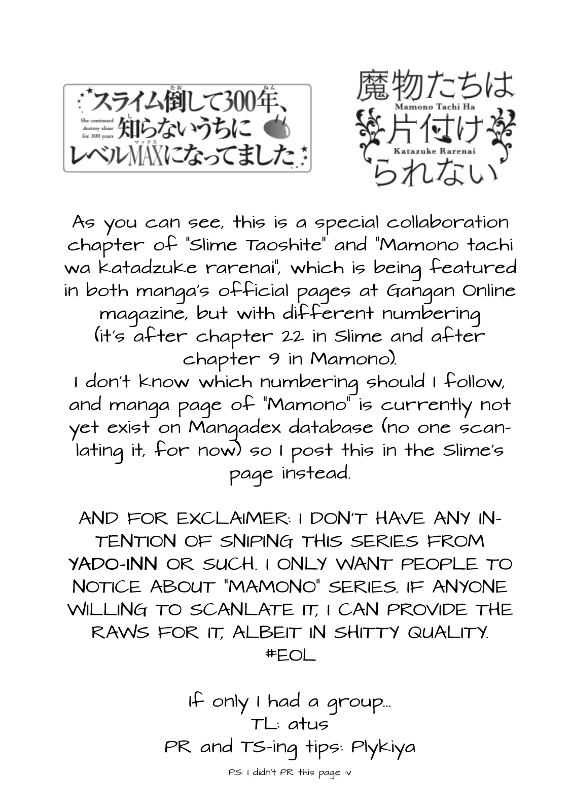 While Killing Slimes for 300 Years, I Became the MAX Level Unknowingly Chapter 22.99 page 5 - 
