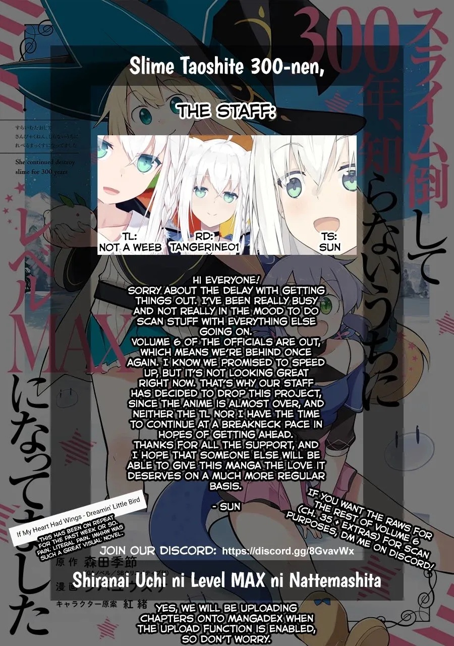 While Killing Slimes for 300 Years, I Became the MAX Level Unknowingly Chapter 34 page 36 - 