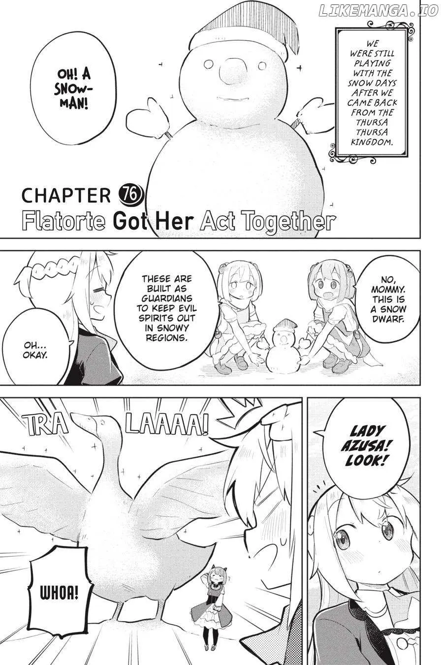 While Killing Slimes for 300 Years, I Became the MAX Level Unknowingly Chapter 76 page 1 - 