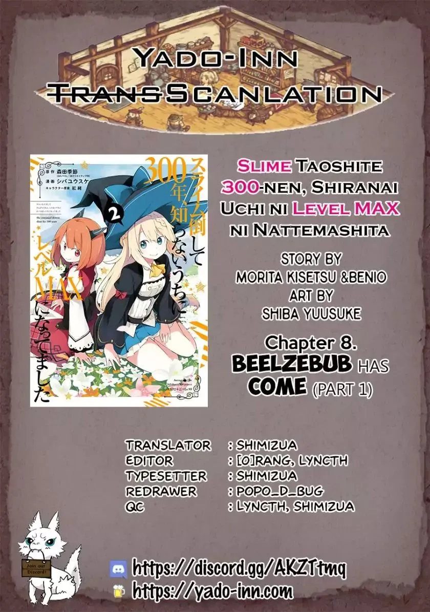 While Killing Slimes for 300 Years, I Became the MAX Level Unknowingly Chapter 8 page 1 - 