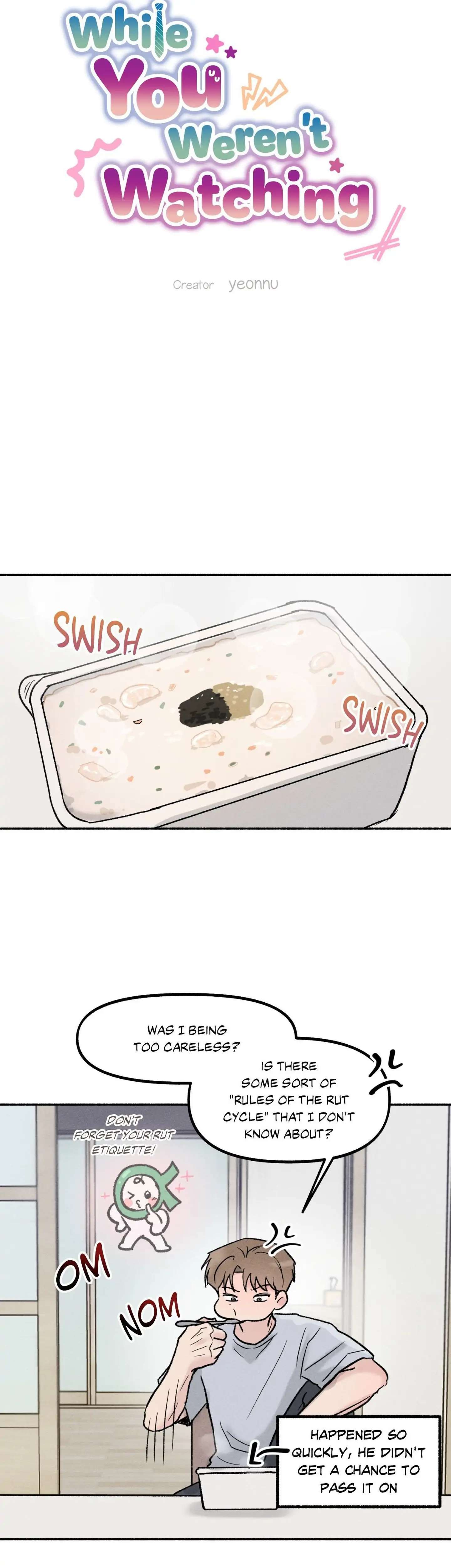 While You Weren’t Watching Chapter 24 page 6 - 