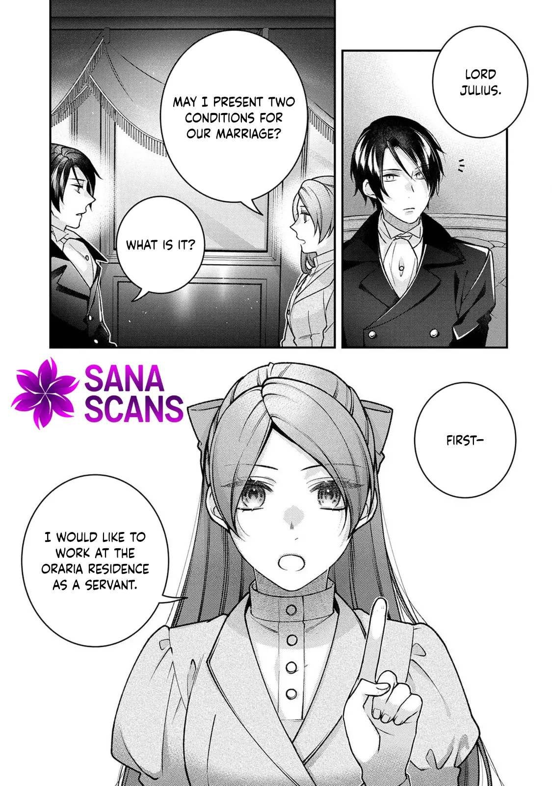 White Marriage Is the Best — The Oppressed Lady Becomes a Wife-Maid Chapter 2 page 7 - 