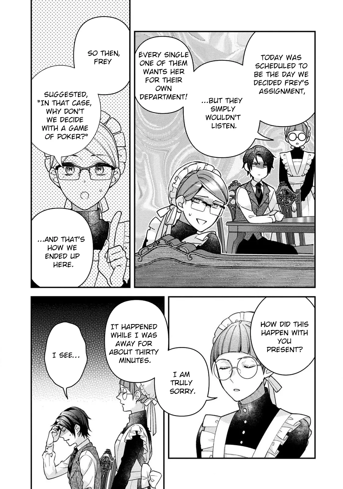 White Marriage Is the Best — The Oppressed Lady Becomes a Wife-Maid Chapter 3 page 23 - 