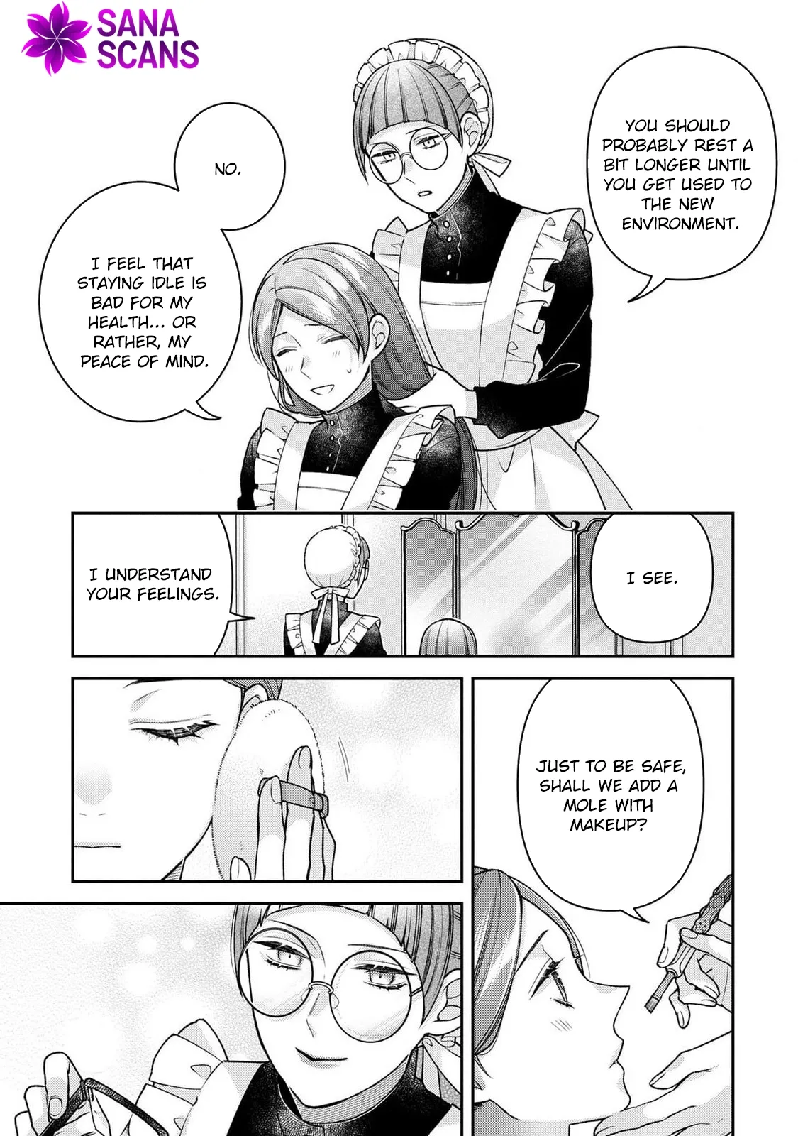 White Marriage Is the Best — The Oppressed Lady Becomes a Wife-Maid Chapter 3 page 5 - 