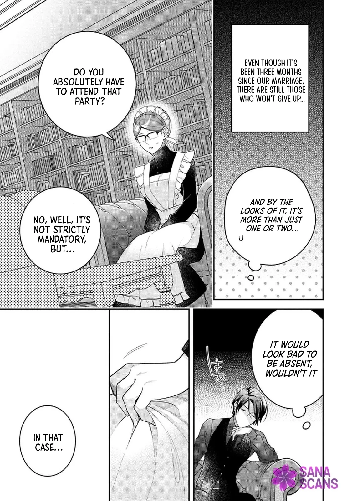 White Marriage Is the Best — The Oppressed Lady Becomes a Wife-Maid Chapter 8 page 7 - 