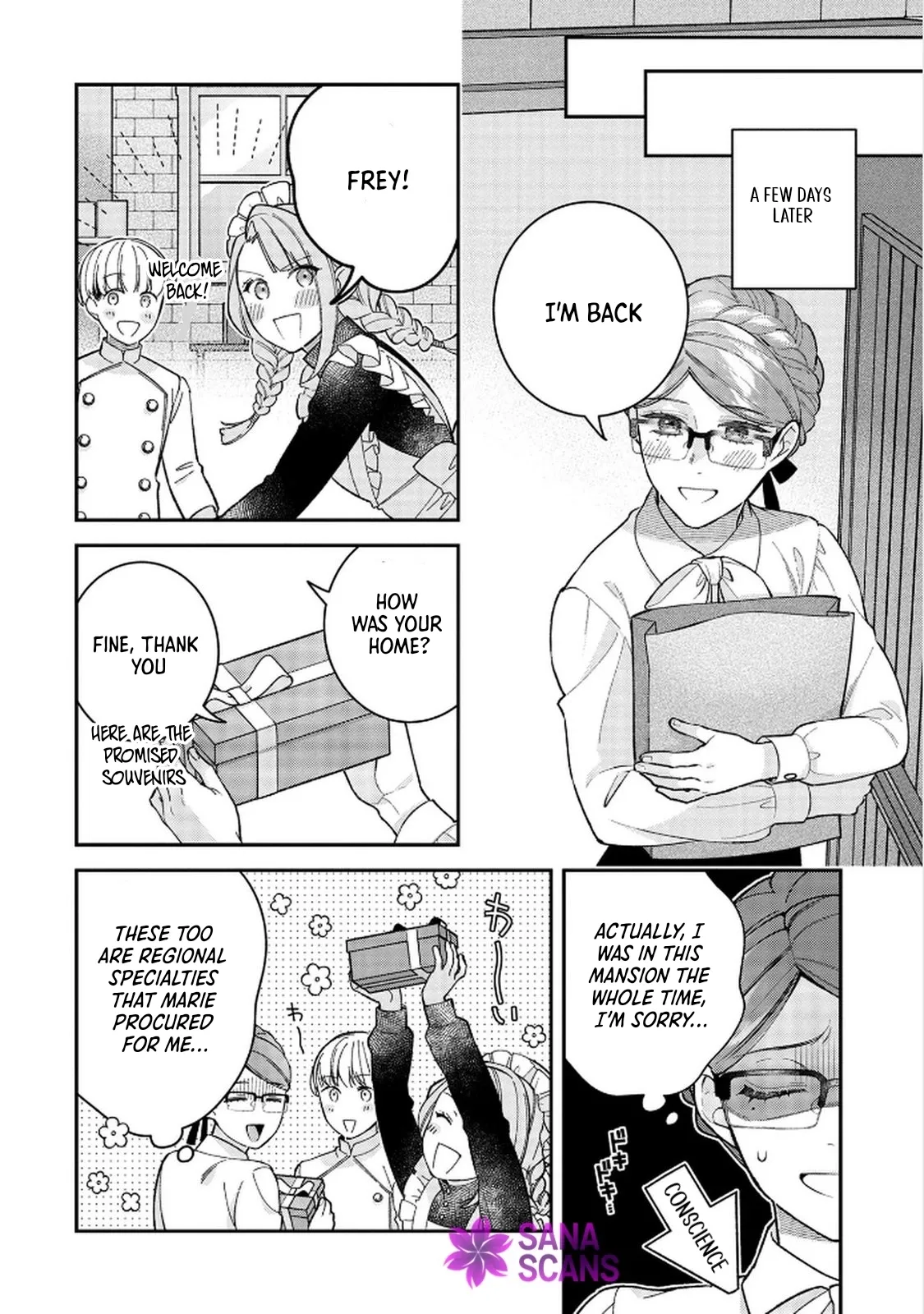 White Marriage Is the Best — The Oppressed Lady Becomes a Wife-Maid Chapter 9 page 12 - 