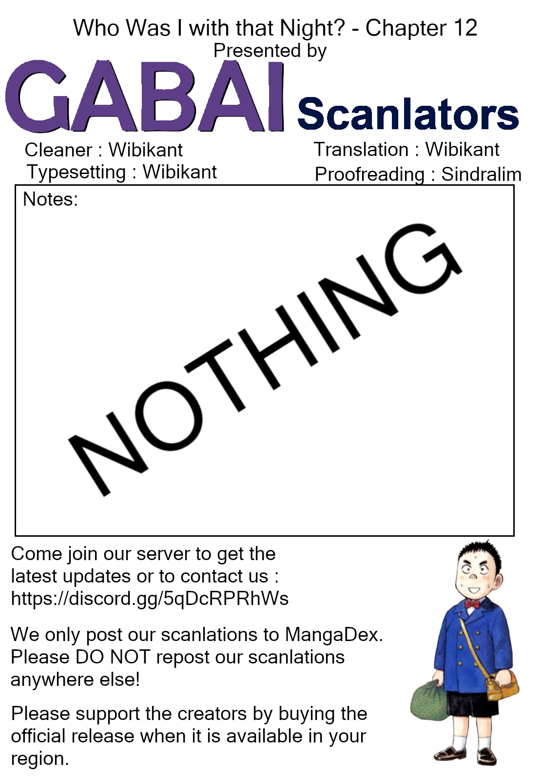 Who was I with that night? Chapter 12 page 19 - 