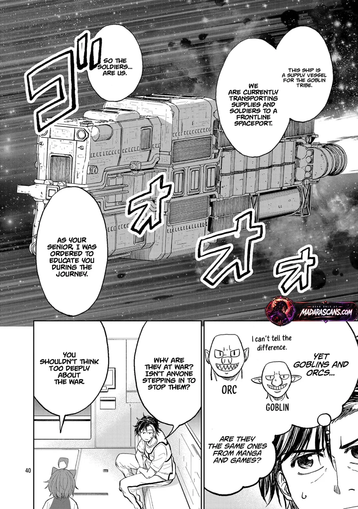 Why Are There Goblins and Orcs in Space? Chapter 1 page 44 - 