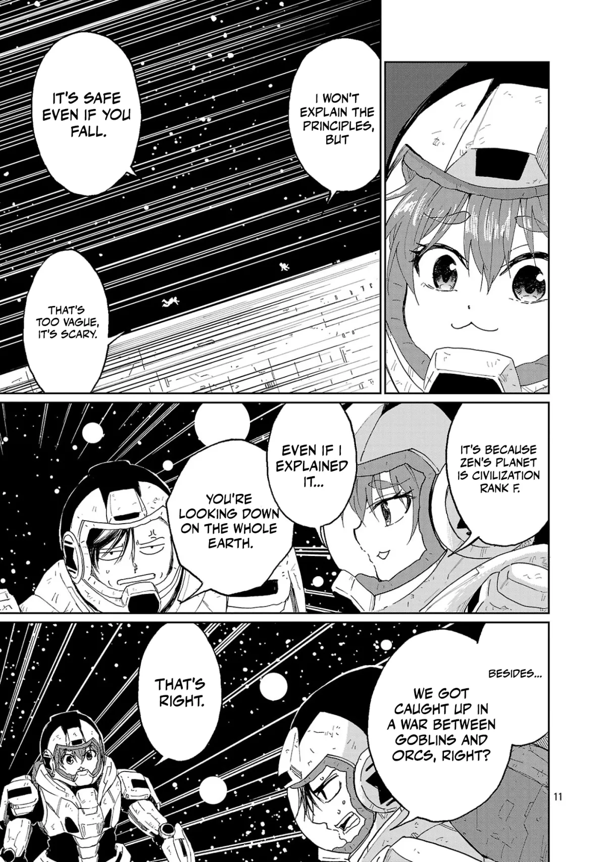 Why Are There Goblins and Orcs in Space? Chapter 2.1 page 13 - 