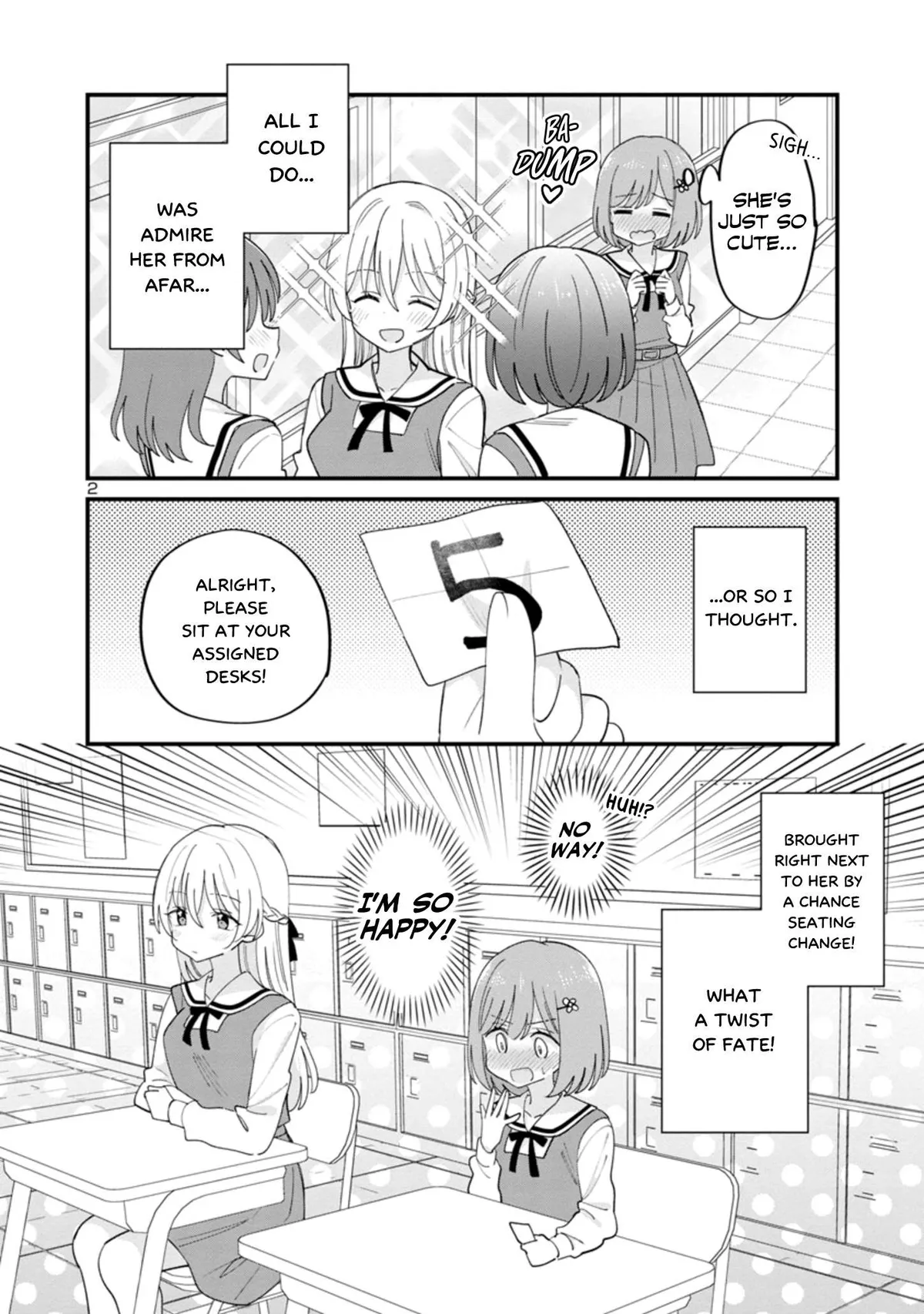 Why is My Crush so Hard on Me? Chapter 1 page 2 - 