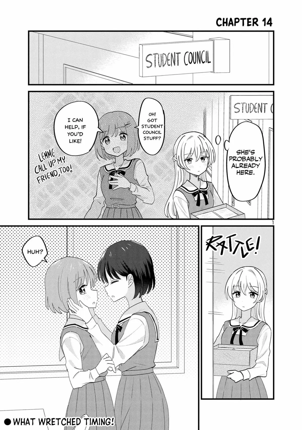 Why is My Crush so Hard on Me? Chapter 14 page 1 - 