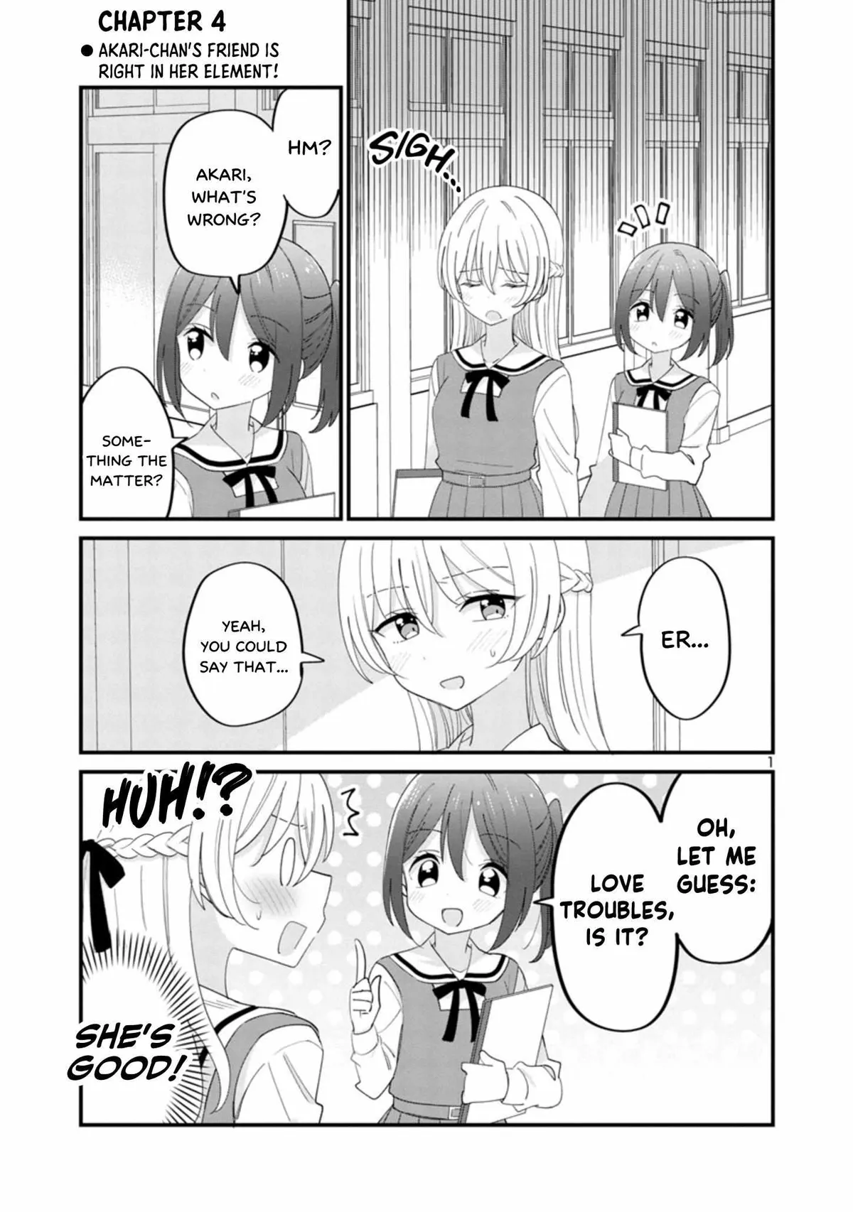 Why is My Crush so Hard on Me? Chapter 4 page 1 - 