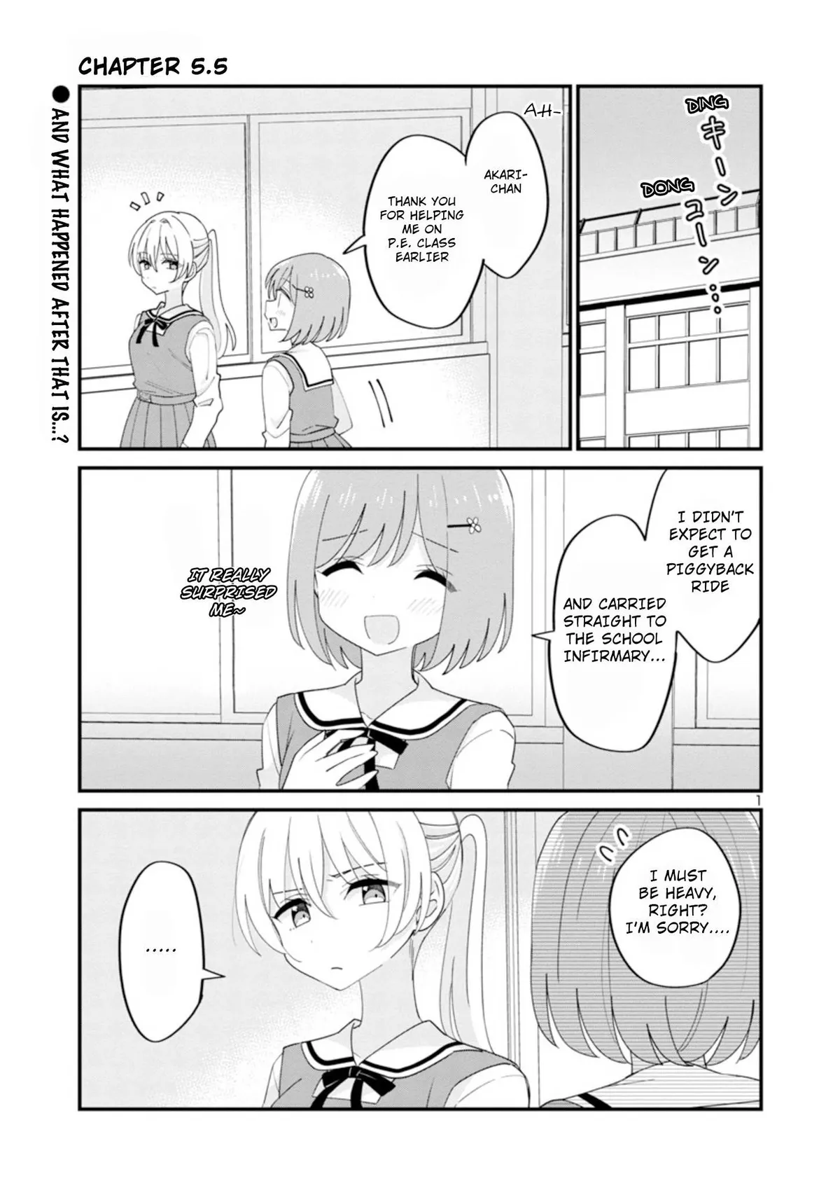 Why is My Crush so Hard on Me? Chapter 5.5 page 1 - 