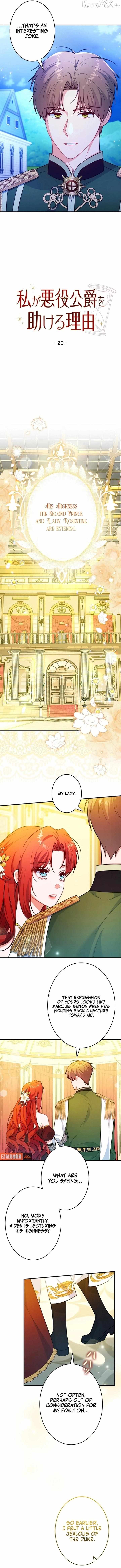Why She Helps the Villain Chapter 20 page 8 - 