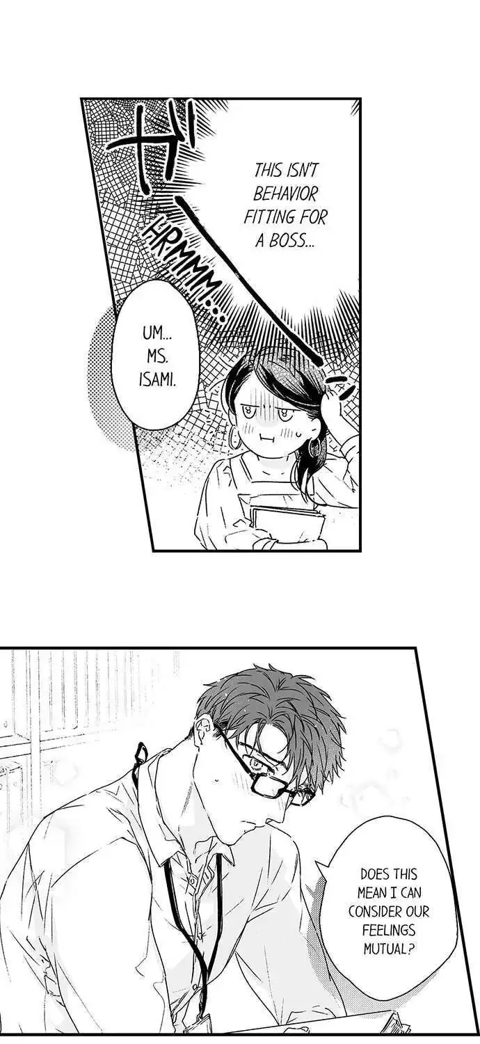 Why Would You Get Hard Over Me, Your Boss? Chapter 37 page 22 - 
