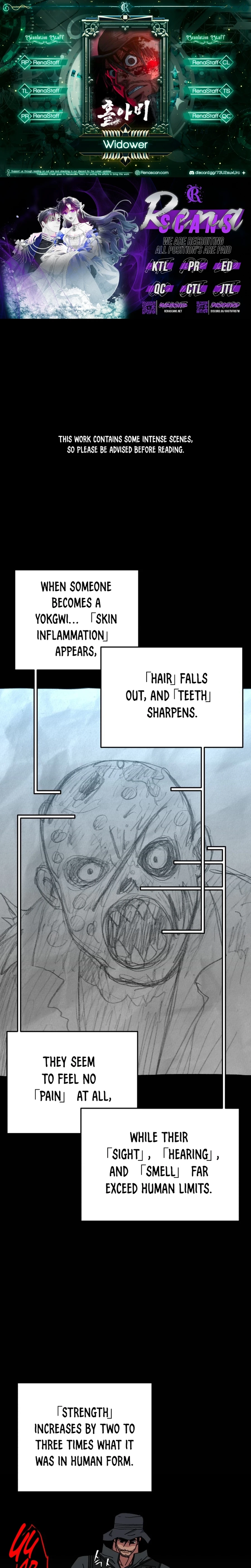 Widower Chapter 6 page 1 - 