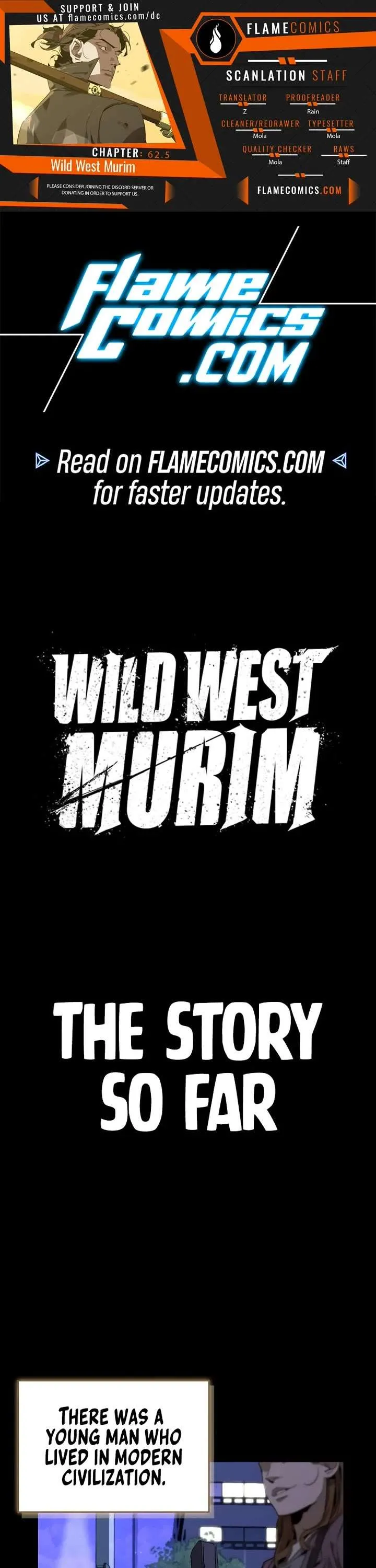 Wild West Murim Chapter 62.5 page 1 - 