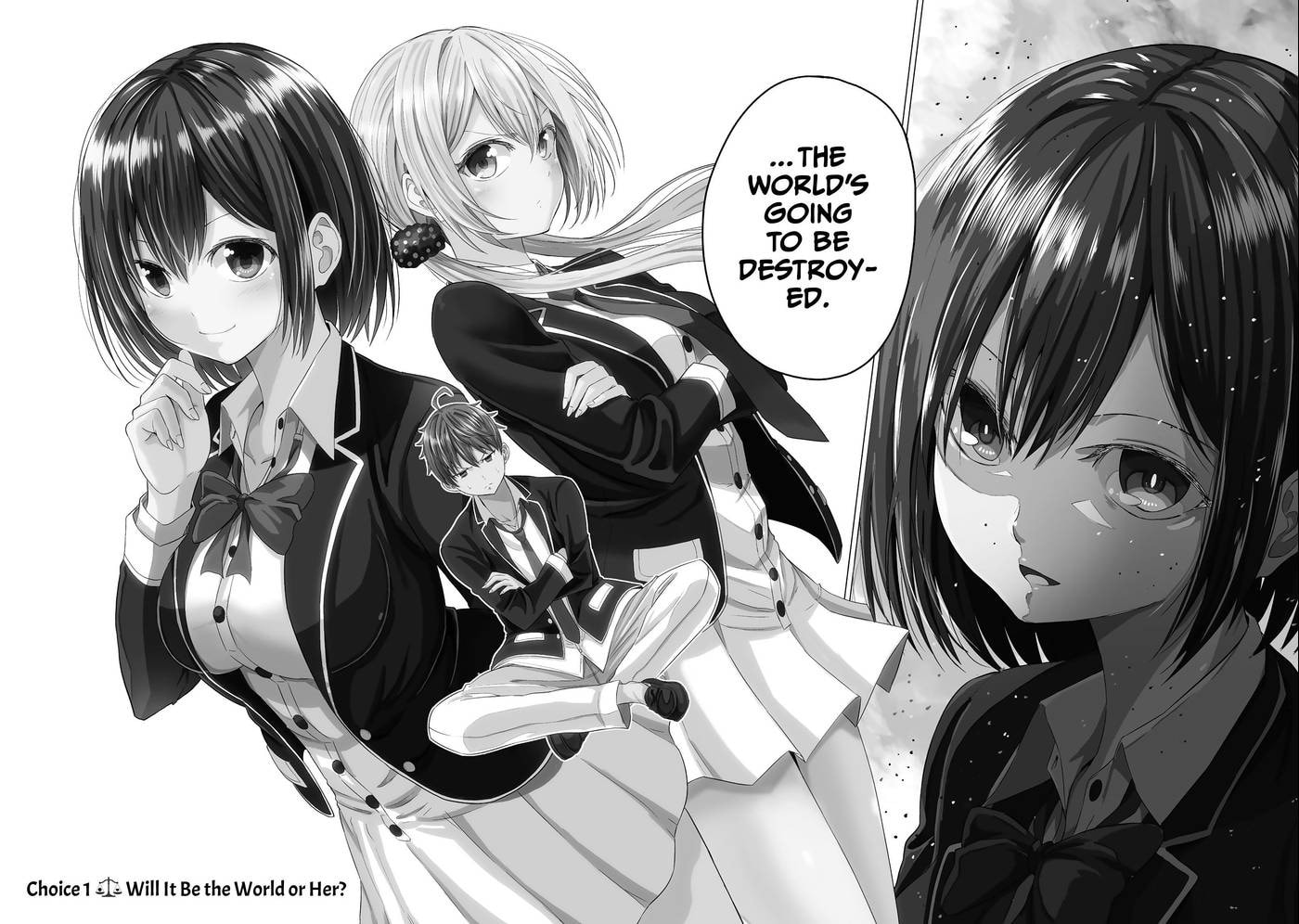 Will It Be the World or Her? Chapter 0 page 2 - 