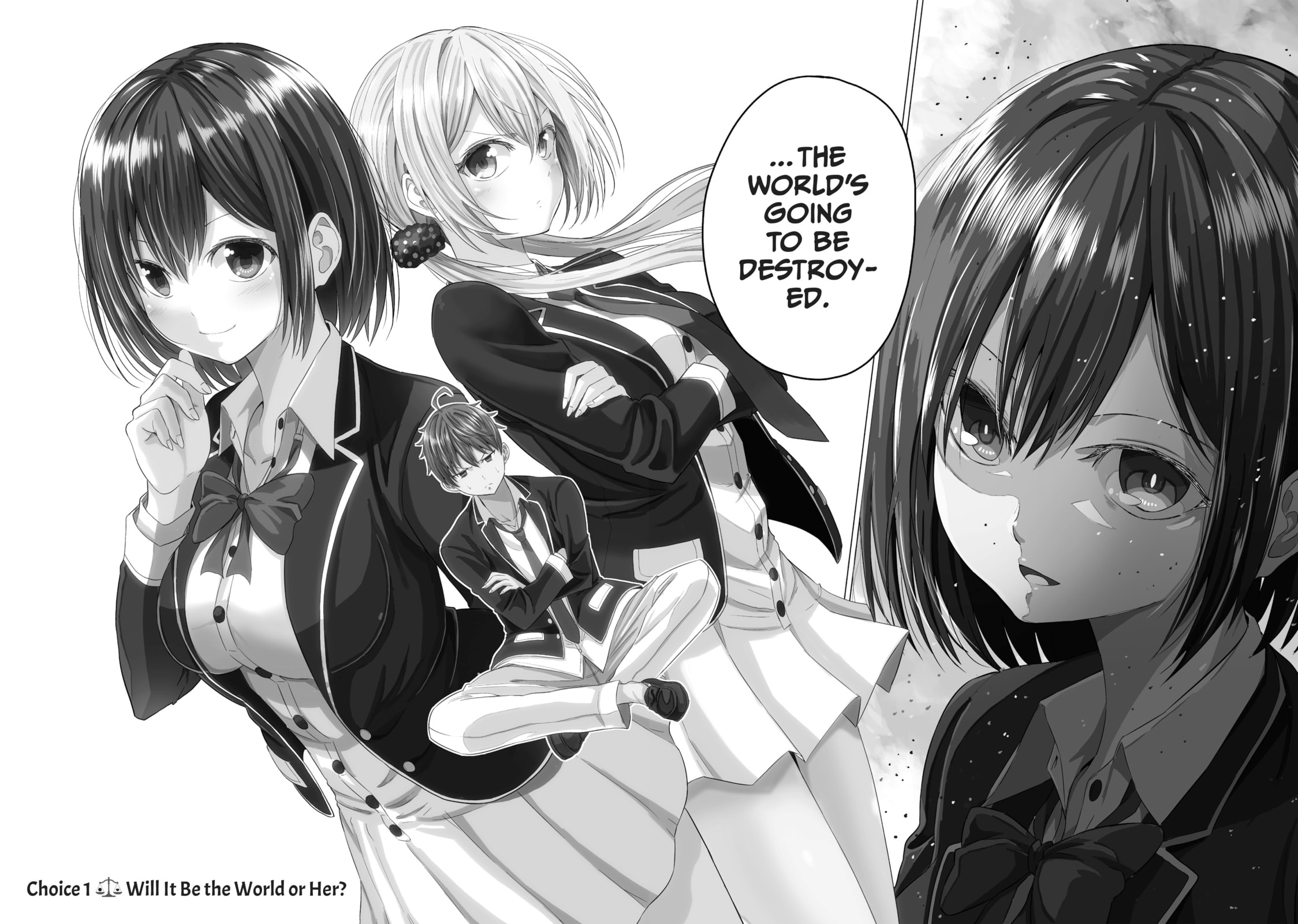 Will It Be the World or Her? Chapter 1 page 2 - 
