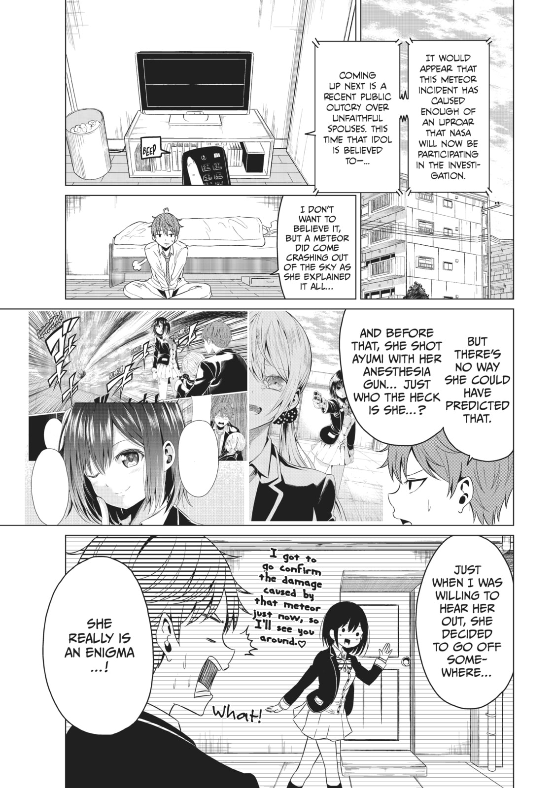 Will It Be the World or Her? Chapter 2 page 3 - 