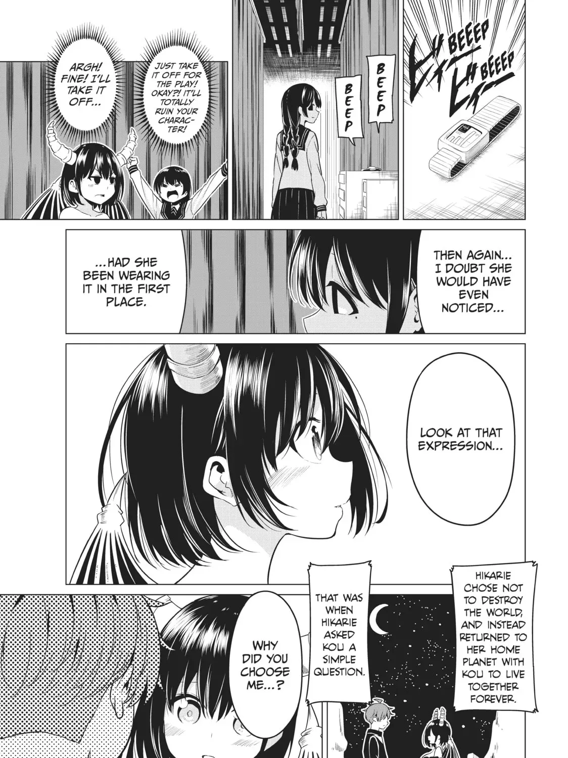 Will It Be the World or Her? Chapter 28.1 page 35 - 