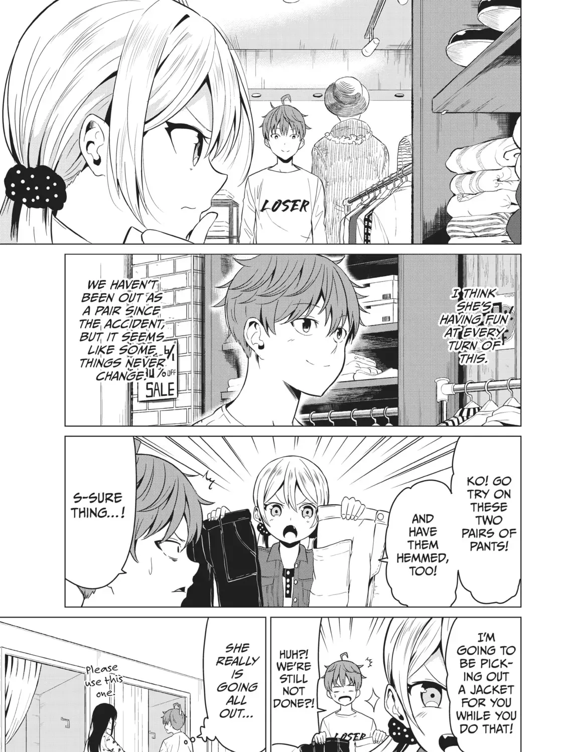 Will It Be the World or Her? Chapter 3.1 page 13 - 