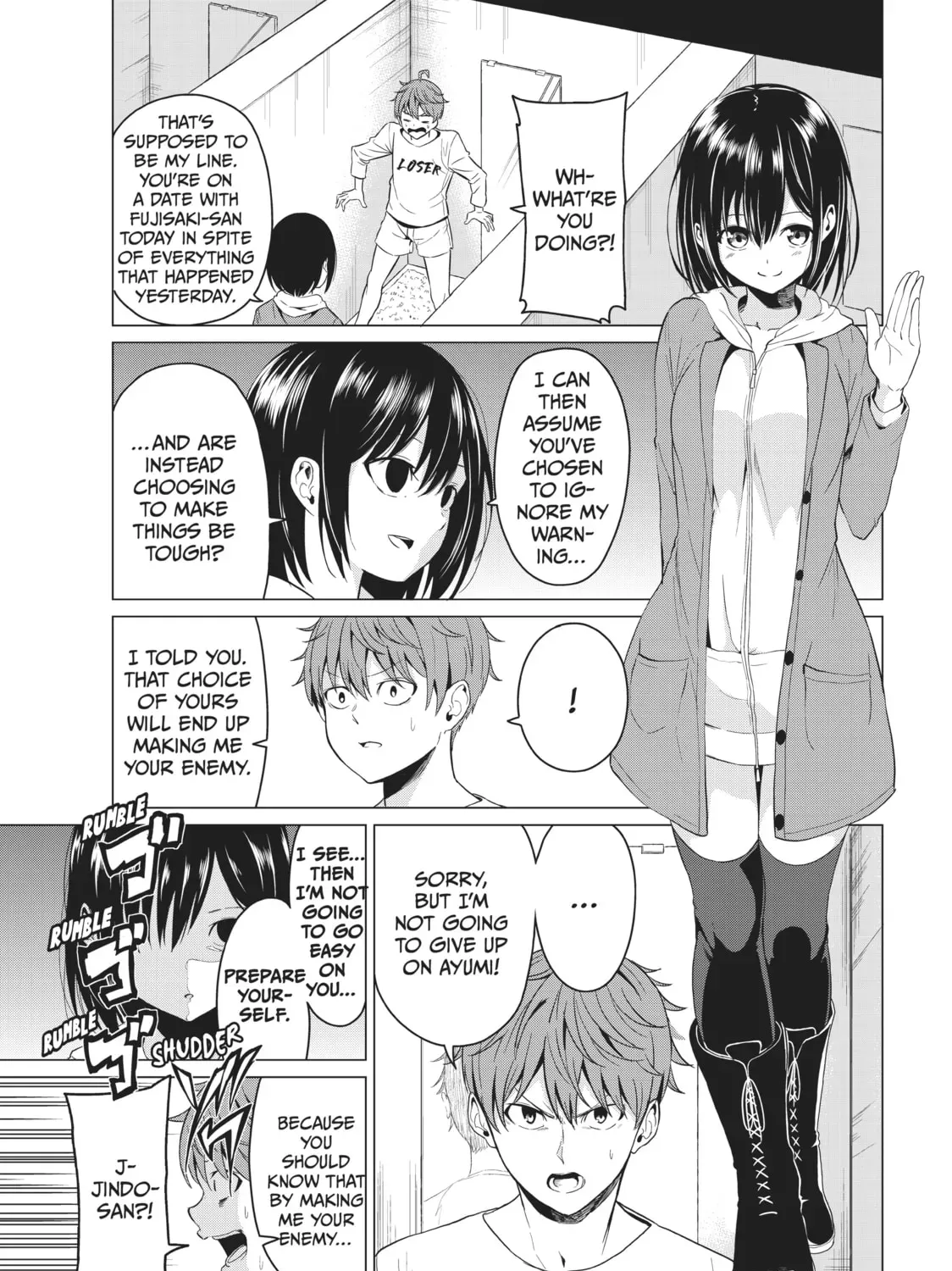 Will It Be the World or Her? Chapter 3.1 page 17 - 